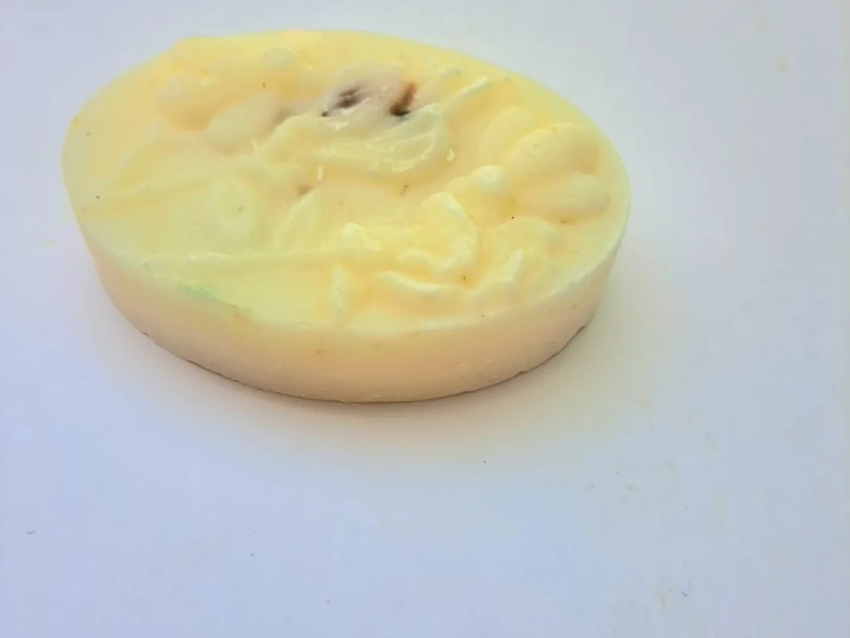 Tallow and chamomile handcrafted soap