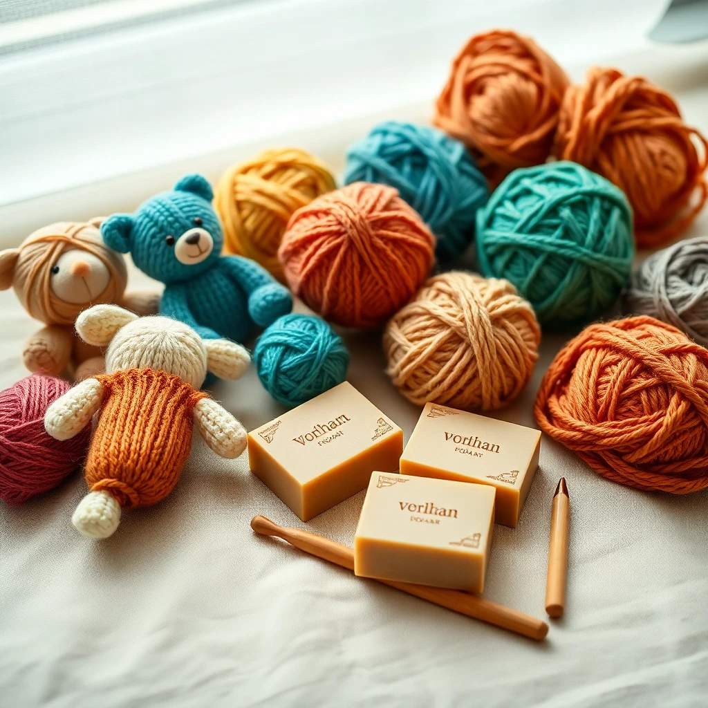 Crochet crafting process